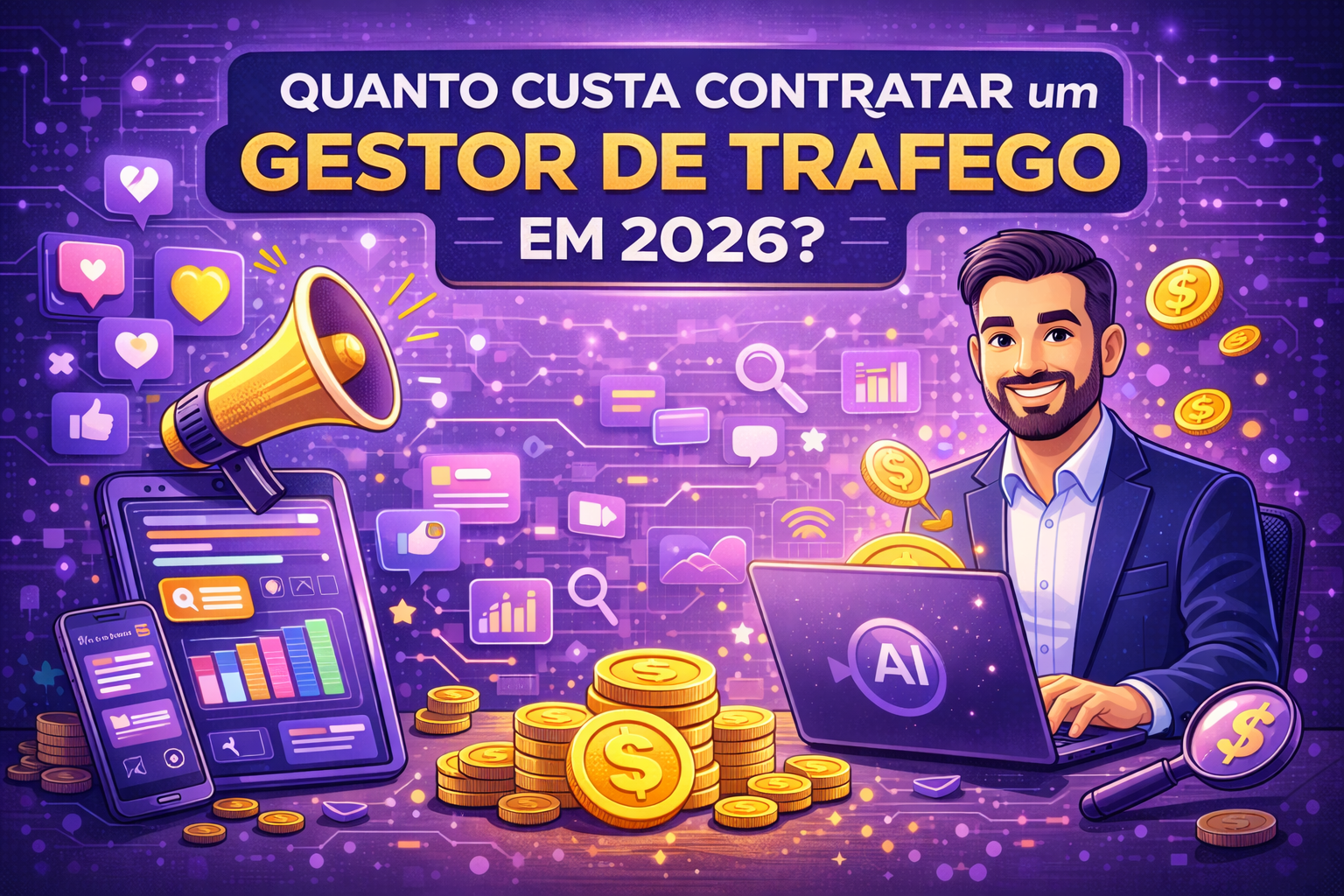 Quanto Custa Contratar um Gestor de Tráfego em 2026?